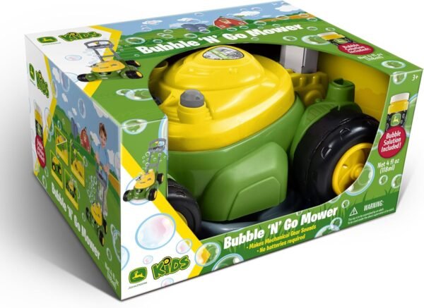 John Deere Bubble Lawn Mower for Toddlers, Bubble ... - Image 8