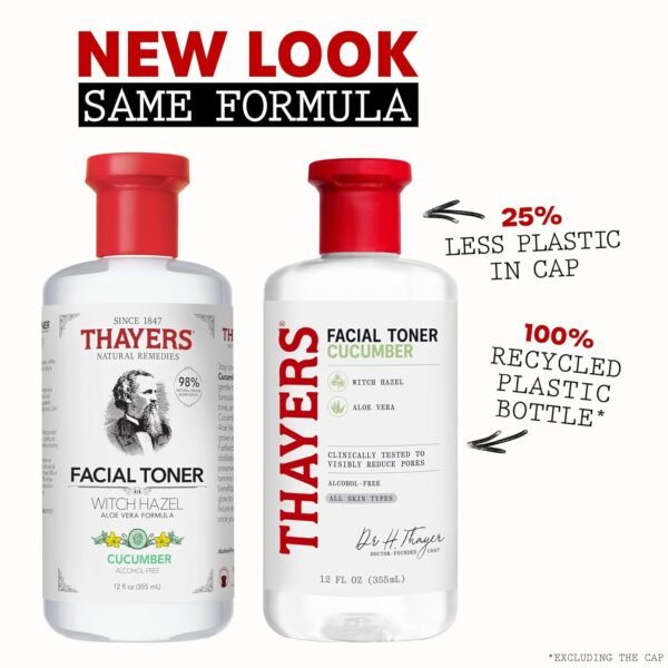 THAYERS Alcohol-Free, Hydrating Cucumber Witch Haz... - Image 3