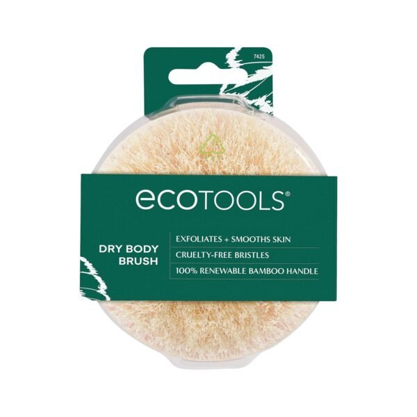 EcoTools Dry Brush, Gentle Exfoliating Scrubber fo... - Image 2
