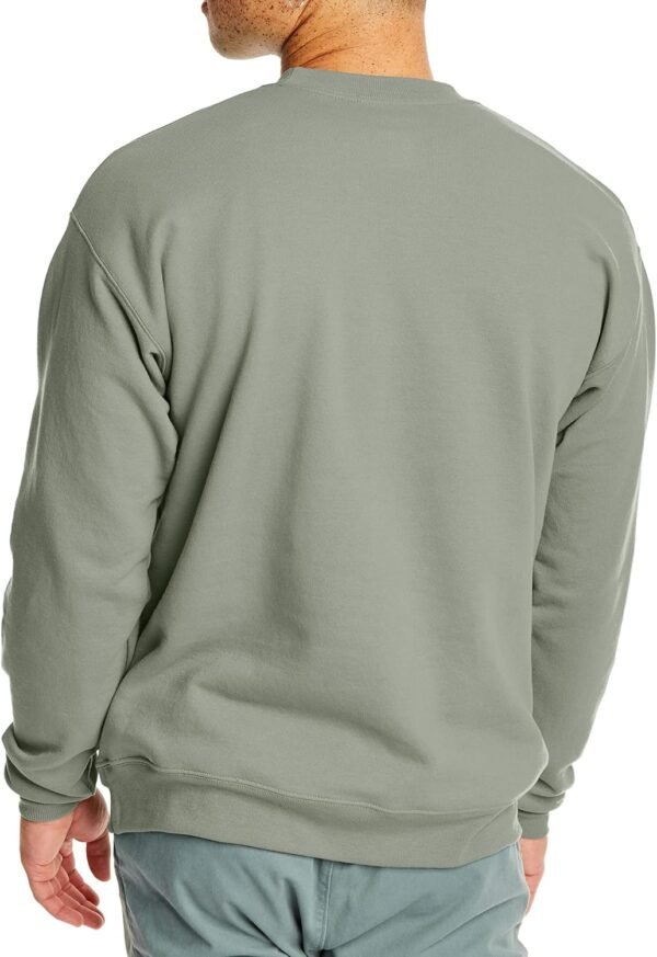 Hanes Men's EcoSmart Fleece, Pullover Crewneck Swe... - Image 3