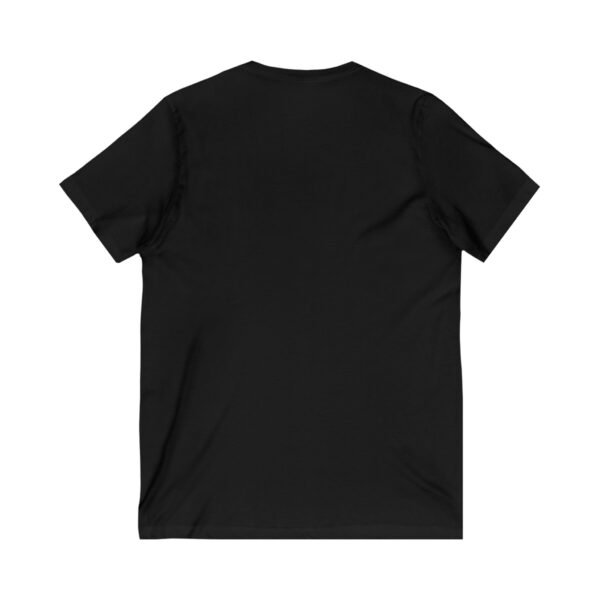 Unisex Jersey Short Sleeve V-Neck Tee - Image 2