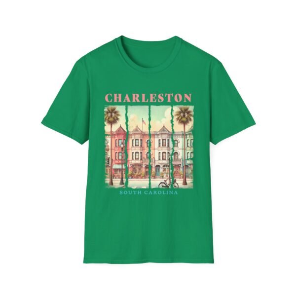 Charleston Vintage Art T-Shirt, Unisex Apparel, Souvenir Tee, Travel Shirt, Summer Fashion, Gift for City Lovers - Image 22