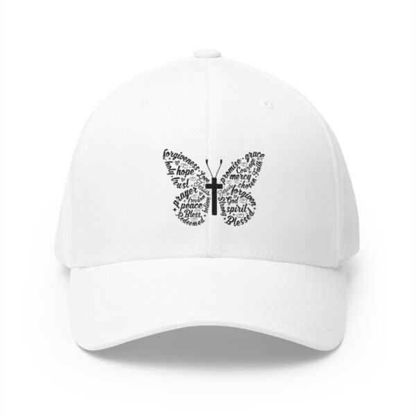 Butterfly Embroidered Cap - Trendy Hat for Nature Lovers, Gift for Friends, Summer Accessory, Fashionable Outdoor Wear, Perfect for [...] - Image 5