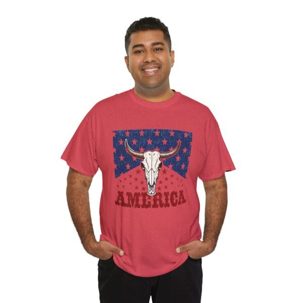 Western Americana Graphic Tee - Perfect for Summer BBQs, Patriotic Holidays, Gifts for Country Music Fans, Festival Wear, Everyday Comfort - Image 7