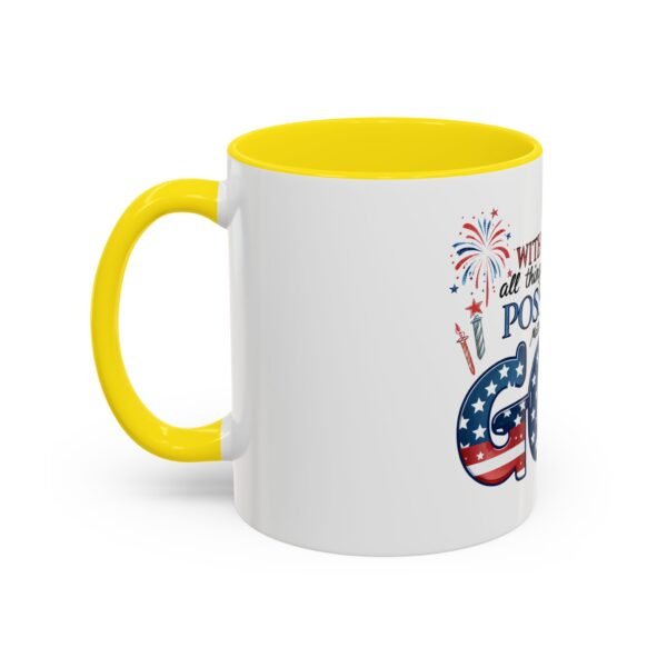 Religious Accent Mug With God All Things Are Possible Accent Coffee Mug (11, 15oz), Tshirt Gift - Image 31