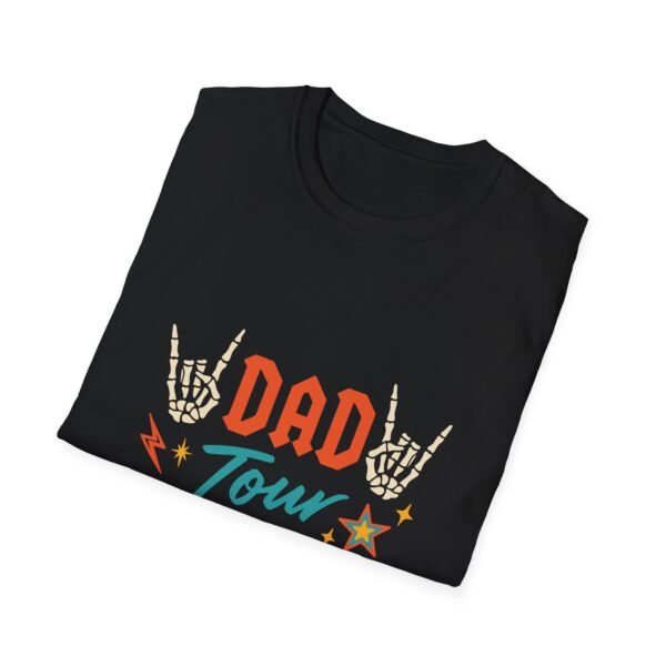 Rockin' Dad Tour T-Shirt, Perfect for Father's Day, Family Vacations, Concerts, Gift for Dad, Unisex Softstyle Tee - Image 14