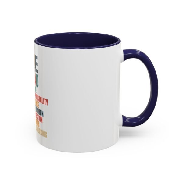 Dad-Themed Accent Coffee Mug: Perfect Gift for Father's Day, Birthday, or Everyday Appreciation, Unique Design, Coffee Lover's Must-Have - Image 10
