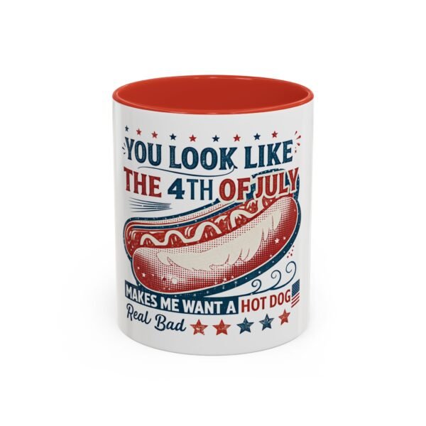 Patriotic Funny Coffee Mug - Ideal for Fourth of July Celebrations, Hot Dog Lovers, Gifts for Friends, Kitchen Decor, Fun Drinkware - Image 13