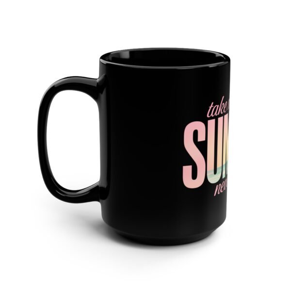 Summer Vibes Mug, Travel Coffee Cup, Gift for Beach Lovers, Vacation Reminder, Fun Kitchen Decor - Image 4