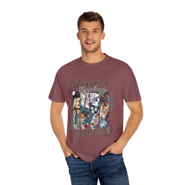 Whiskey Cowboys Bad Decisions T-shirt, Vintage Graphic Tee, Unisex Casual Wear, Perfect for Music Lovers, Festival Outfits, Everyday Comfort - Image 19