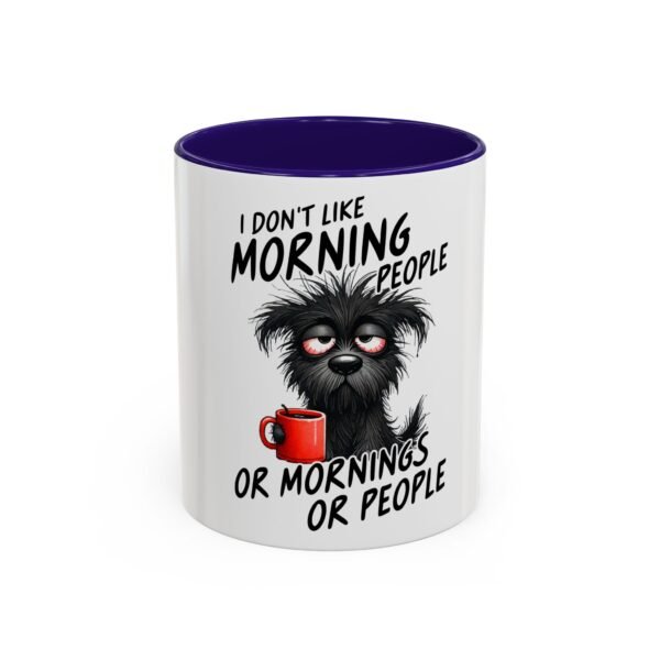 Colorful Coffee Mug for Morning Haters, Funny Gifts for Coffee Lovers, Cute Mug for Pet Owners, Unique Holiday Gift, Humor Mug - Image 9