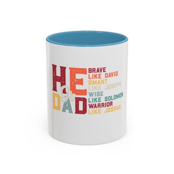 Dad Motivation Coffee Mug – Brave Wise Smart Inspired Gift for Father's Day, Birthday, or Any Occasion, Fun Quote Drinkware - Image 36