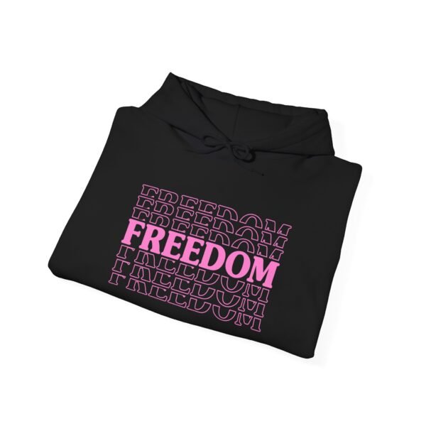 Freedom Graphic Hoodie, Inspirational Sweatshirt, Unisex Casual Wear, Everyday Comfort, Gift for Her, Motivational Apparel - Image 16
