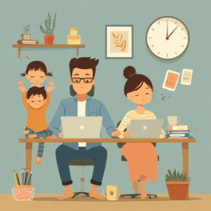 Balancing Act: Juggling Kids and Deadlines While Working Remotely