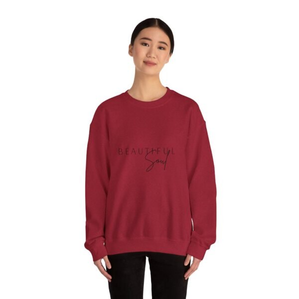 Beautiful Soul Crewneck Sweatshirt, Cozy Unisex Jumper, Inspirational Gift for Her, Comfortable Lounge Wear, Perfect for Everyday - Image 49
