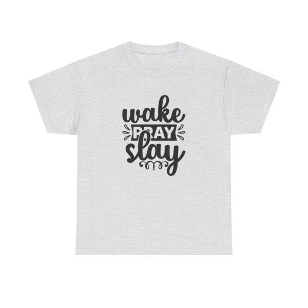 Wake, Slay, Repeat Unisex Heavy Cotton Tee | Motivational Shirt | Casual Wear | Gift for Her | Inspirational Gift | Everyday Tee - Image 13