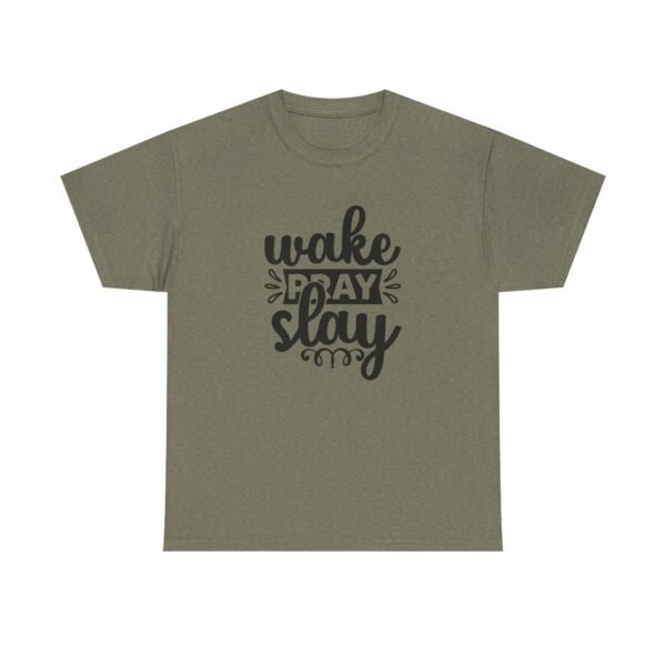 Wake, Slay, Repeat Unisex Heavy Cotton Tee | Motivational Shirt | Casual Wear | Gift for Her | Inspirational Gift | Everyday Tee - Image 35