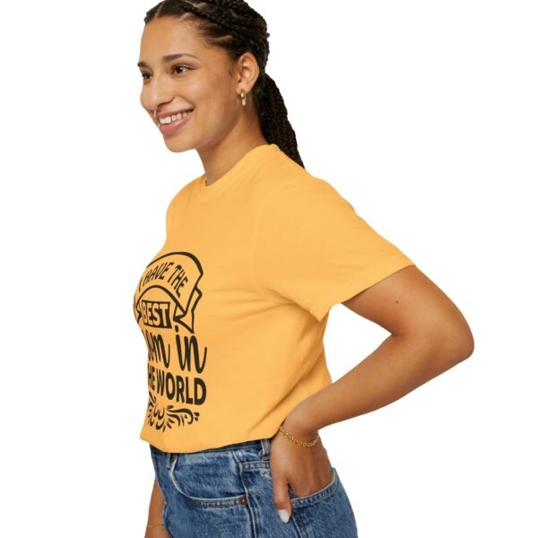 Best Mom in the World T-Shirt, Gift for Mom, Mother's Day Tee, Unisex Garment-Dyed Shirt, Family Celebration Clothing - Image 27