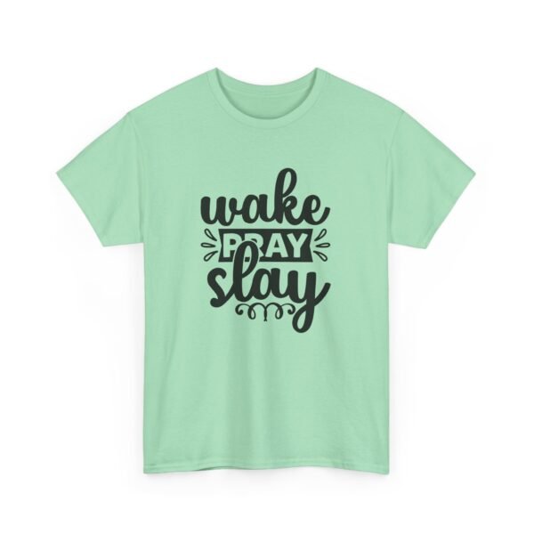 Wake, Slay, Repeat Unisex Heavy Cotton Tee | Motivational Shirt | Casual Wear | Gift for Her | Inspirational Gift | Everyday Tee - Image 42