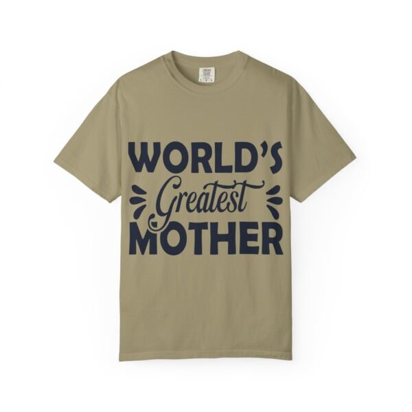 WORLD'S GREATEST MOTHER Unisex T-Shirt, Gift for Mom, Birthday Celebration, Mother's Day Apparel, Casual Everyday Wear - Image 21
