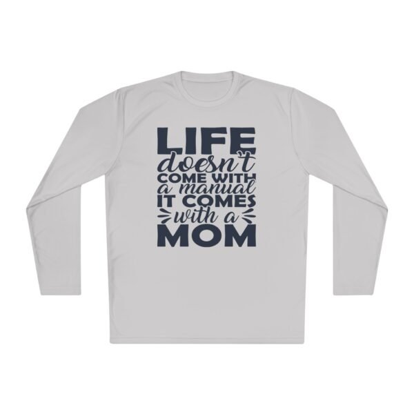 Unisex Long Sleeve Mom Life Tee, Gifts for Moms, Mother's Day Apparel, Funny Mom Shirt, Parenthood Top, Casual Wear - Image 6