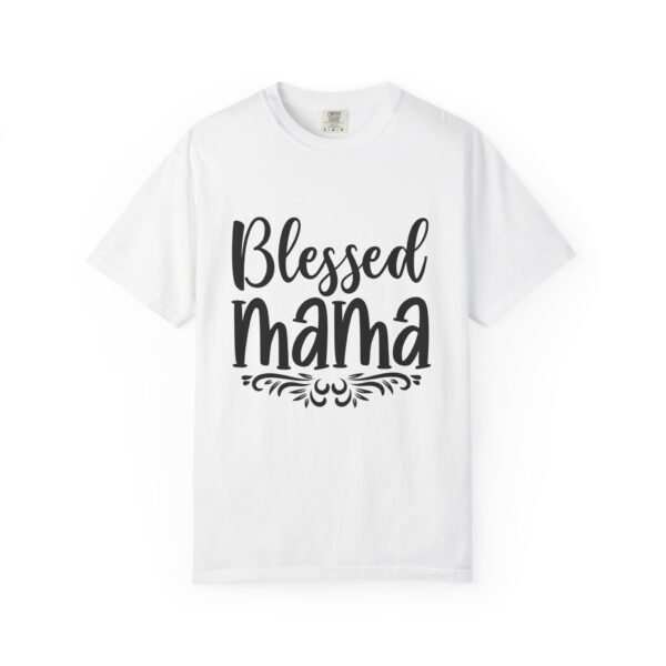 Blessed Mama T-Shirt, Gift for Moms, Family Gathering Apparel, Baby Shower Outfit, Everyday Casual Wear - Image 6