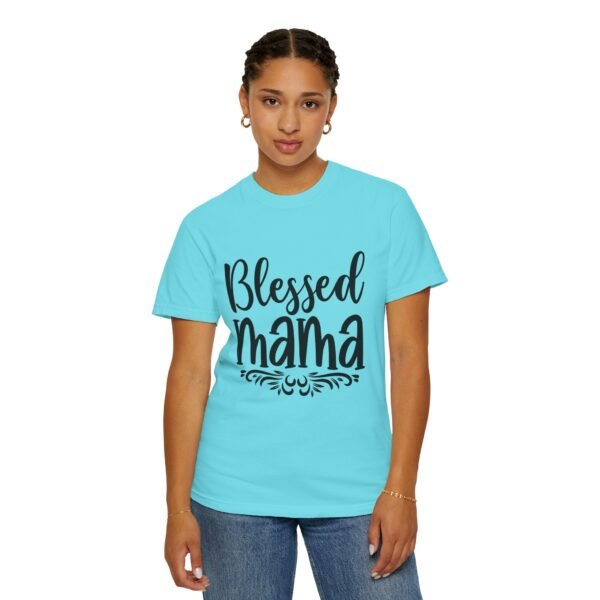 Blessed Mama T-Shirt, Gift for Moms, Family Gathering Apparel, Baby Shower Outfit, Everyday Casual Wear - Image 39