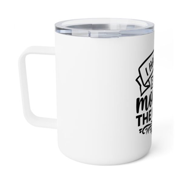 I Have The Best Mom In The World Personalized Insulated Coffee Mug, Best Mom in the World Gift, Eco-Friendly Travel Mug, Mother's Day Mug, Unique Mom Gift, Birthday Present - Image 3
