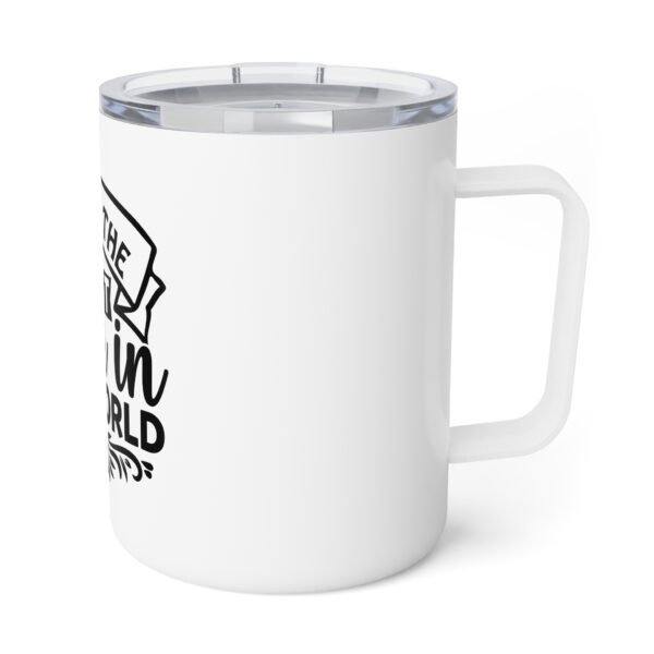 I Have The Best Mom In The World Personalized Insulated Coffee Mug, Best Mom in the World Gift, Eco-Friendly Travel Mug, Mother's Day Mug, Unique Mom Gift, Birthday Present - Image 4