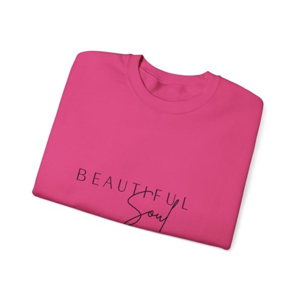Beautiful Soul Crewneck Sweatshirt, Cozy Unisex Jumper, Inspirational Gift for Her, Comfortable Lounge Wear, Perfect for Everyday
