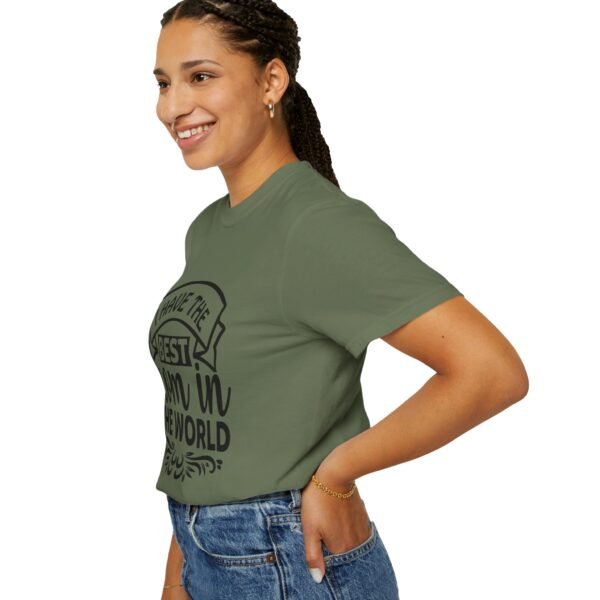 Best Mom in the World T-Shirt, Gift for Mom, Mother's Day Tee, Unisex Garment-Dyed Shirt, Family Celebration Clothing - Image 55