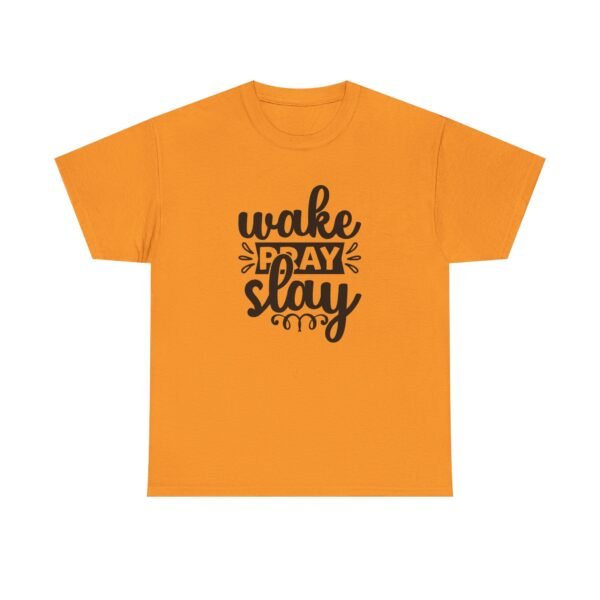 Wake, Slay, Repeat Unisex Heavy Cotton Tee | Motivational Shirt | Casual Wear | Gift for Her | Inspirational Gift | Everyday Tee - Image 18