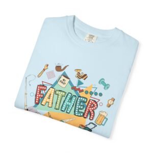 Father’s Day Garment-Dyed T-Shirt, Unisex Tee for Dad, Unique Father’s Day Gift, Casual Wear, Dad’s Special Day Apparel