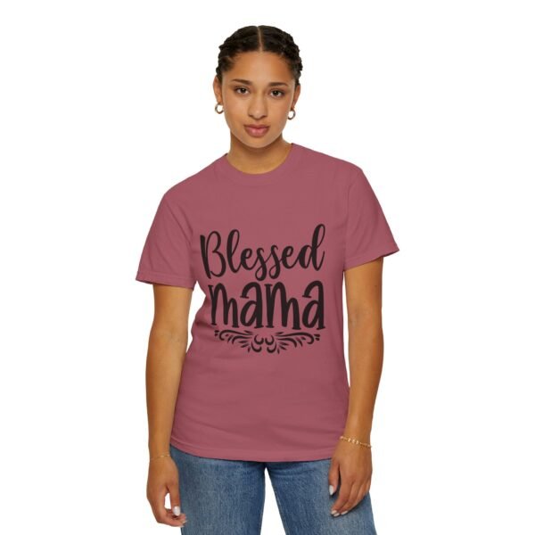 Blessed Mama T-Shirt, Gift for Moms, Family Gathering Apparel, Baby Shower Outfit, Everyday Casual Wear - Image 64