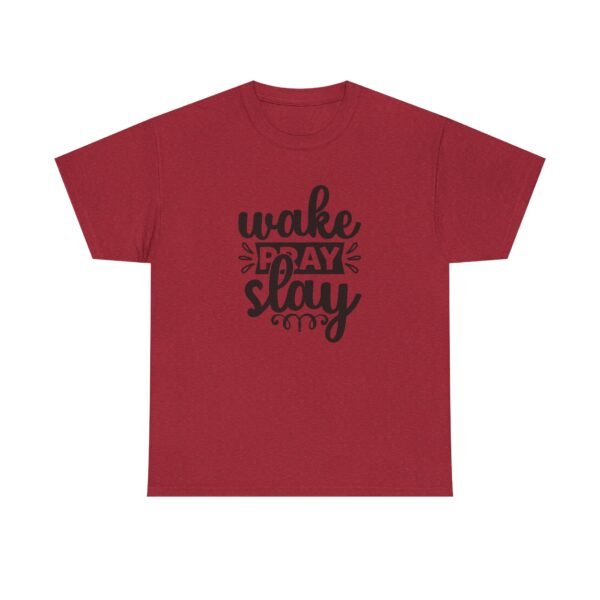 Wake, Slay, Repeat Unisex Heavy Cotton Tee | Motivational Shirt | Casual Wear | Gift for Her | Inspirational Gift | Everyday Tee - Image 66