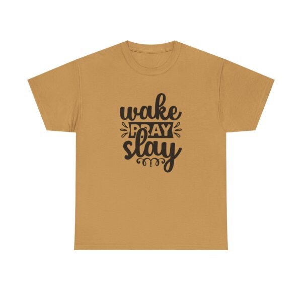 Wake, Slay, Repeat Unisex Heavy Cotton Tee | Motivational Shirt | Casual Wear | Gift for Her | Inspirational Gift | Everyday Tee - Image 25