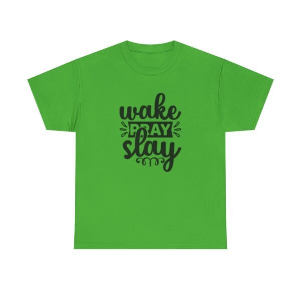Wake, Slay, Repeat Unisex Heavy Cotton Tee | Motivational Shirt | Casual Wear | Gift for Her | Inspirational Gift | Everyday Tee - Image 45