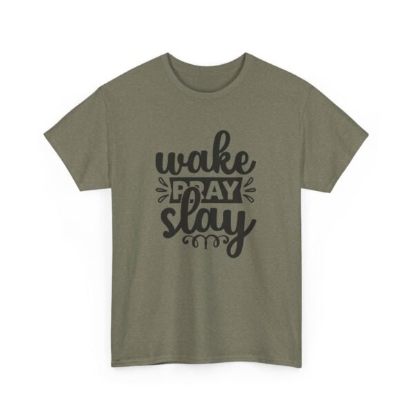 Wake, Slay, Repeat Unisex Heavy Cotton Tee | Motivational Shirt | Casual Wear | Gift for Her | Inspirational Gift | Everyday Tee - Image 37