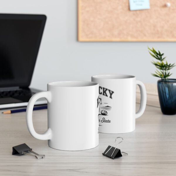 Kentucky Bluegrass Ceramic Mug, Gift for Kentucky Lovers, Coffee Cup, Home Decor, Horse Enthusiast - Image 6