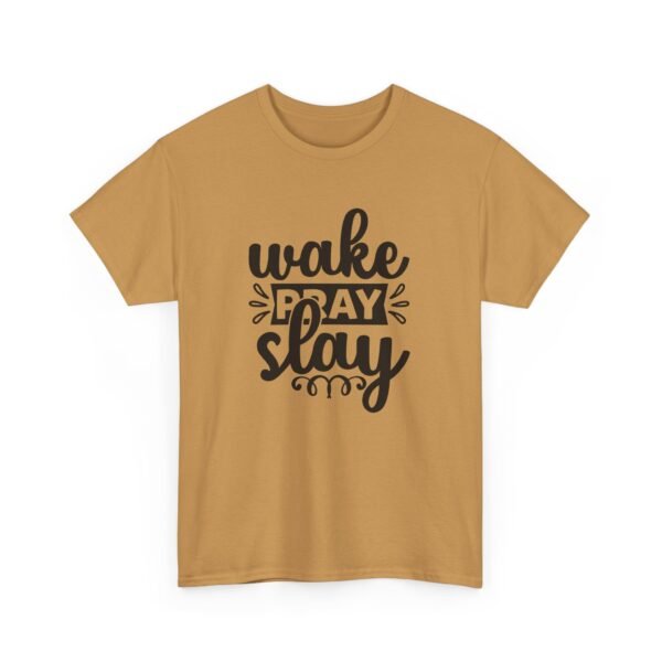 Wake, Slay, Repeat Unisex Heavy Cotton Tee | Motivational Shirt | Casual Wear | Gift for Her | Inspirational Gift | Everyday Tee - Image 27