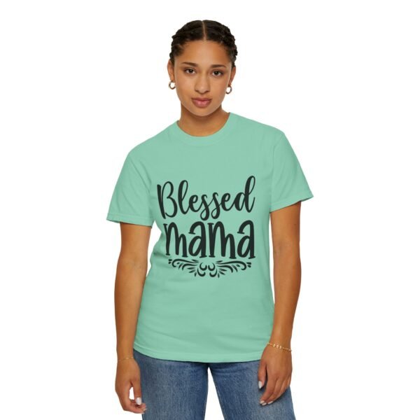 Blessed Mama T-Shirt, Gift for Moms, Family Gathering Apparel, Baby Shower Outfit, Everyday Casual Wear - Image 34