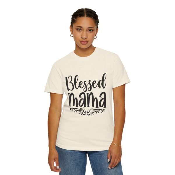 Blessed Mama T-Shirt, Gift for Moms, Family Gathering Apparel, Baby Shower Outfit, Everyday Casual Wear - Image 14