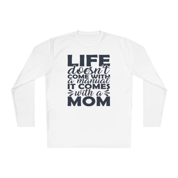 Unisex Long Sleeve Mom Life Tee, Gifts for Moms, Mother's Day Apparel, Funny Mom Shirt, Parenthood Top, Casual Wear - Image 4