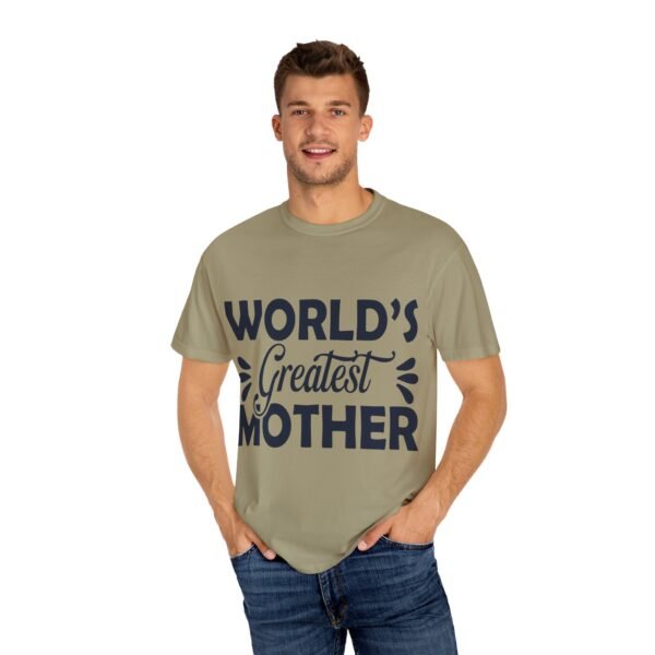 WORLD'S GREATEST MOTHER Unisex T-Shirt, Gift for Mom, Birthday Celebration, Mother's Day Apparel, Casual Everyday Wear - Image 24