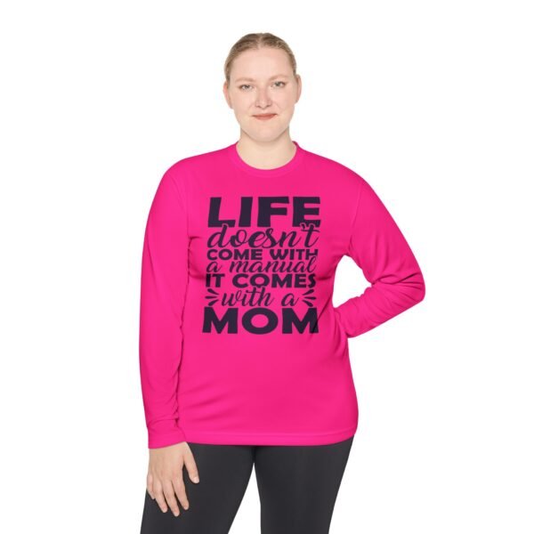 Unisex Long Sleeve Mom Life Tee, Gifts for Moms, Mother's Day Apparel, Funny Mom Shirt, Parenthood Top, Casual Wear - Image 26