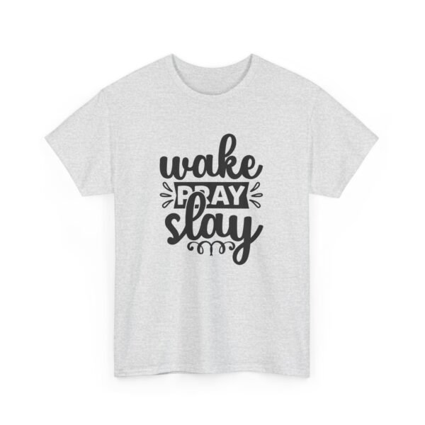 Wake, Slay, Repeat Unisex Heavy Cotton Tee | Motivational Shirt | Casual Wear | Gift for Her | Inspirational Gift | Everyday Tee - Image 15
