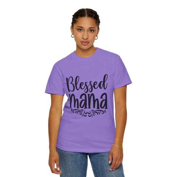 Blessed Mama T-Shirt, Gift for Moms, Family Gathering Apparel, Baby Shower Outfit, Everyday Casual Wear - Image 49