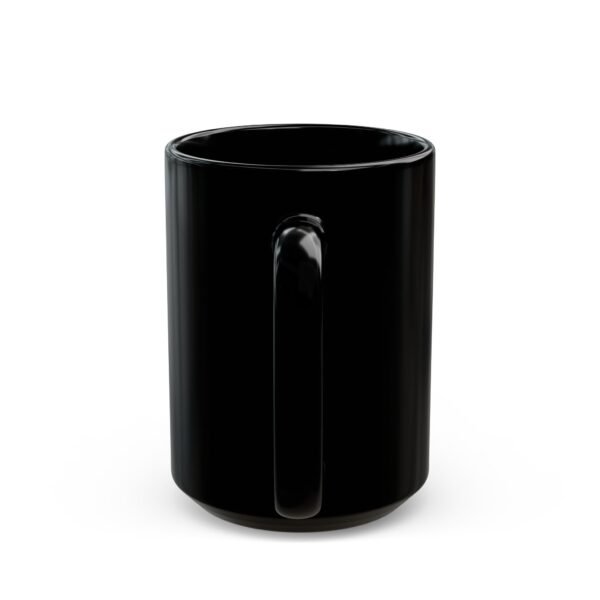 Happy Mother's Day Black Mug - Floral Design, Gift for Mom, Coffee Cup, Tea Mug, Birthday Present Ideas, Elegant Drinkware - Image 9