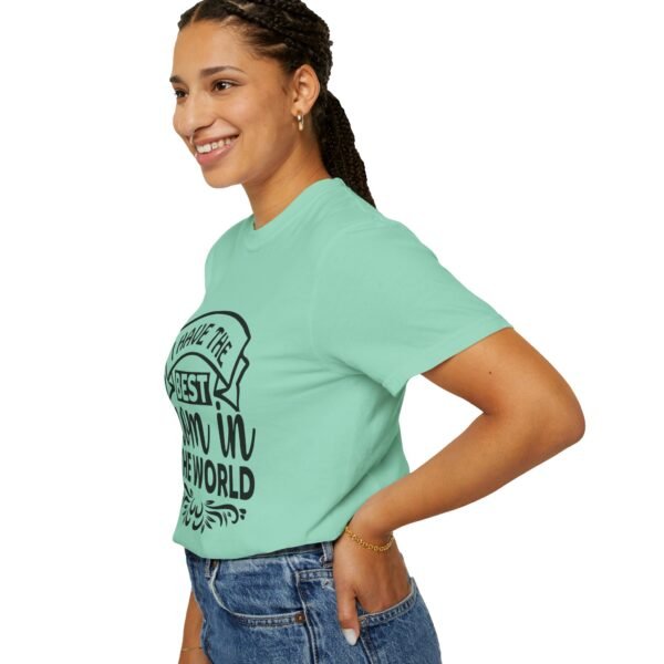 Best Mom in the World T-Shirt, Gift for Mom, Mother's Day Tee, Unisex Garment-Dyed Shirt, Family Celebration Clothing - Image 62