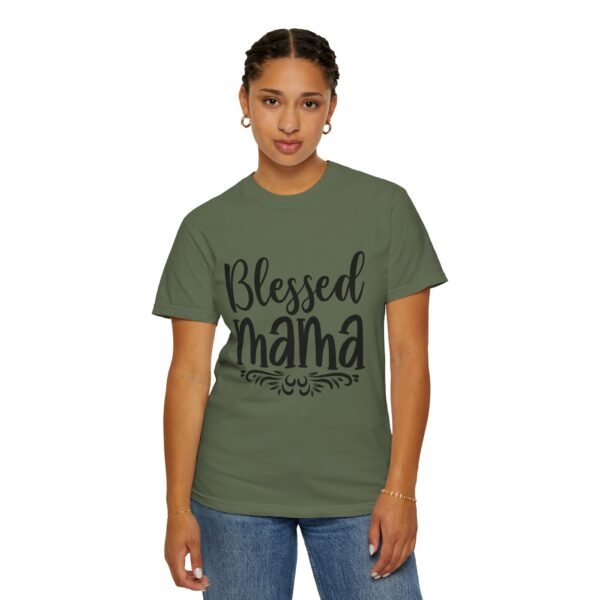 Blessed Mama T-Shirt, Gift for Moms, Family Gathering Apparel, Baby Shower Outfit, Everyday Casual Wear - Image 29